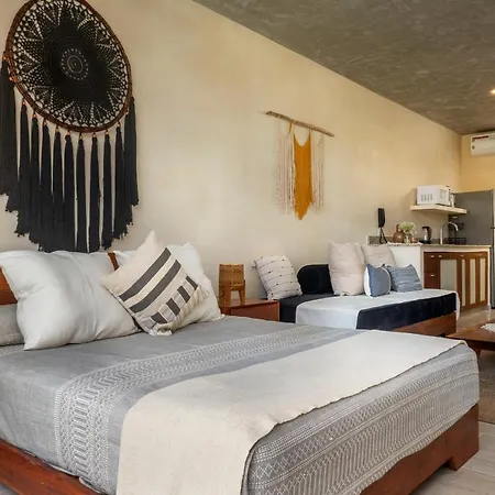 Apartment Premium Studio With Private Rooftop Pool Near Calle 7 Tulum