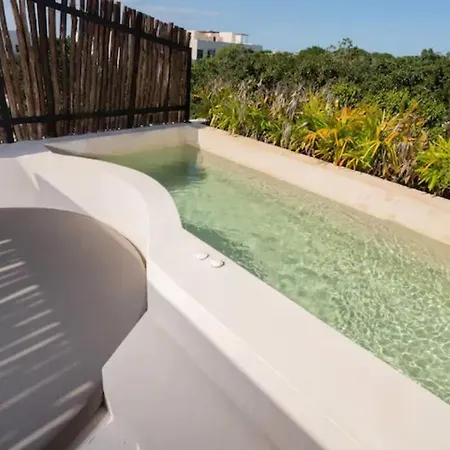 Jungle Penthouse With *private Plunge Pool*/aldea Zama Tulum