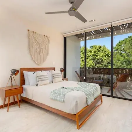 Apartment Jungle Penthouse With *private Plunge Pool*/aldea Zama Tulum