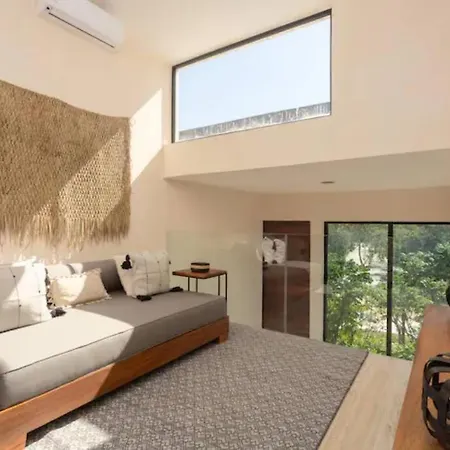 Jungle Penthouse With *private Plunge Pool*/aldea Zama Apartment Tulum