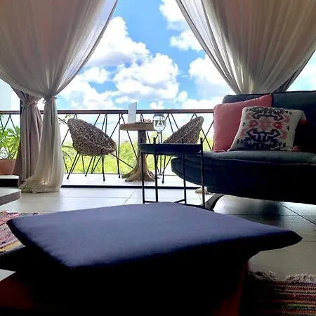 Near Beach+jungle Views. King Bed+220 Megs+2 Bikes Apartment
