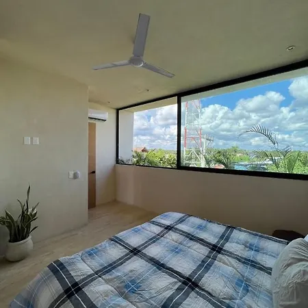 New Spacious 2 Level Penthouse W/ Pool * Tulum