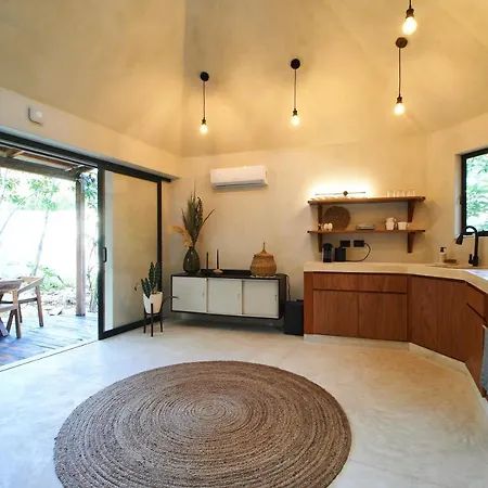 Exclusive & Private In With An Authentic Design, Private Patio, Swimming Pool & Hammocks *