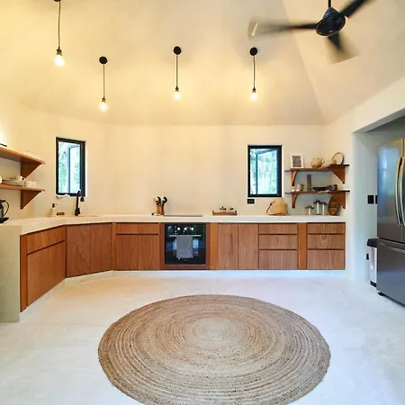 Exclusive & Private In With An Authentic Design, Private Patio, Swimming Pool & Hammocks * Tulum