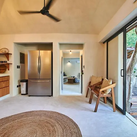 Exclusive & Private In With An Authentic Design, Private Patio, Swimming Pool & Hammocks * Tulum