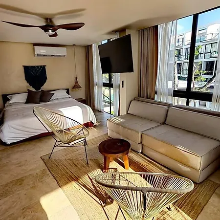 Apartment Chic-modern Spot In Tulum