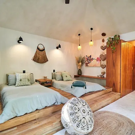 Exclusive & Private In With An Authentic Design, Private Patio, Swimming Pool & Hammocks *