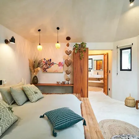 Exclusive & Private In With An Authentic Design, Private Patio, Swimming Pool & Hammocks Tulum