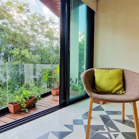 Moderno Y Eco-friendly Loft 3 By Noox Apartment Tulum