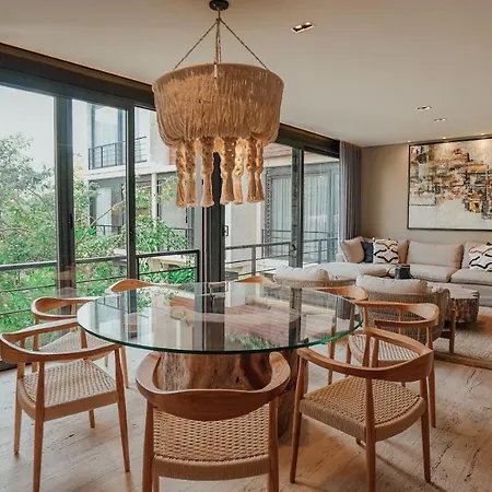 Exclusive And Stunning 3 Bd Jungle View Flat In * Tulum