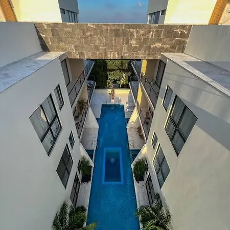 Aldea Zama Beautiful 2bedroom W/ Amazing Pool Apartment