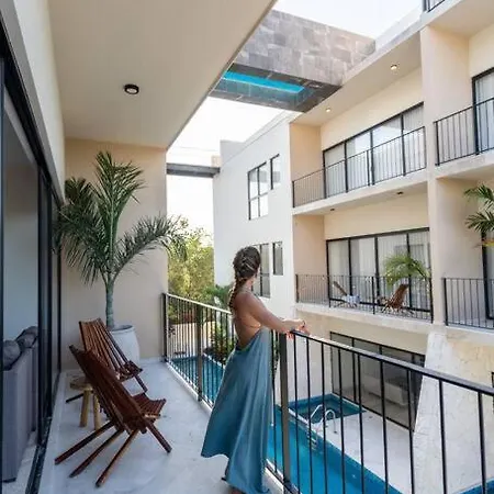 Apartment Aldea Zama Beautiful 2bedroom W/ Amazing Pool Tulum