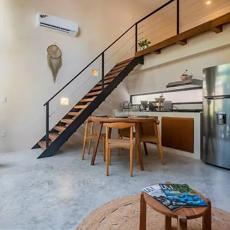 Apartment 2 Recamaras Practico Y Hermoso En Centro De Tulum