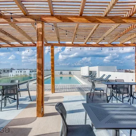 Pool & Rooftop With View To The Jungle In - Palalma *