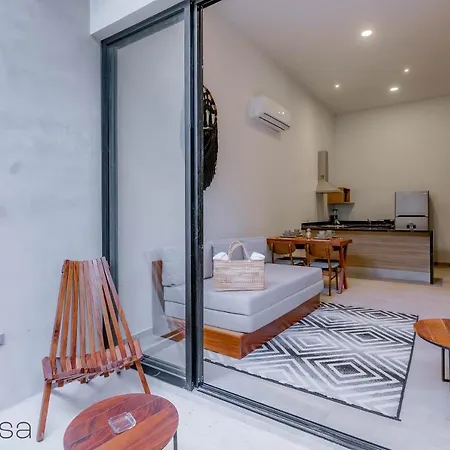 Apartment Pool & Rooftop With View To The Jungle In - Palalma Tulum
