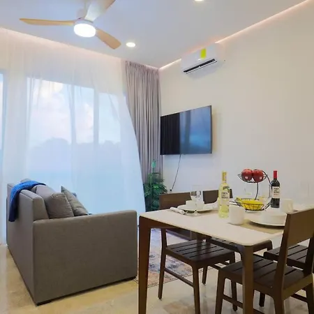 New Beautiful Good Luck Department Pool Roof Apartment Tulum