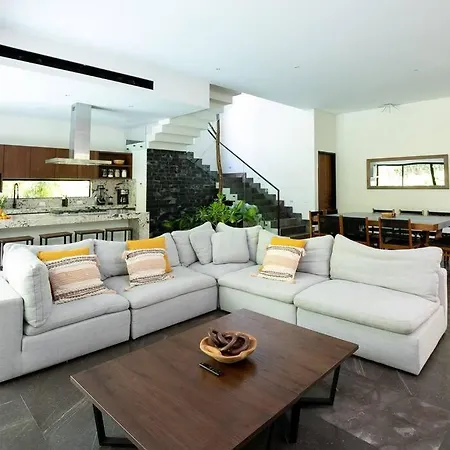 Villa Fabulous Villa At Exclusive Gated Community La Privada Aldea Zama, 6 Bedroom Private Pool & Concierge Service *