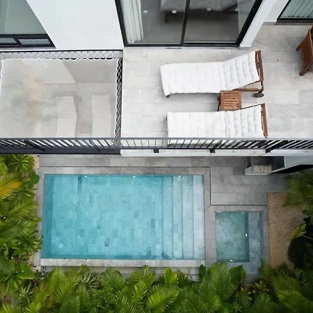 Villa Fabulous Villa At Exclusive Gated Community La Privada Aldea Zama, 6 Bedroom Private Pool & Concierge Service Tulum