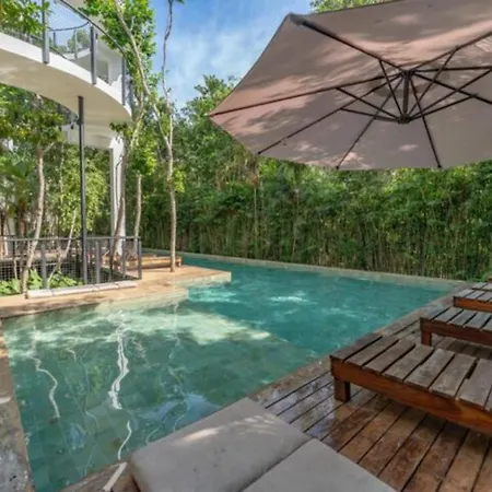 Spectacular Jungle In Th 33 Terrace Gym Private Pool Tulum
