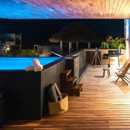 Apartment Casa Cenote With Starlink+private Pool Tulum