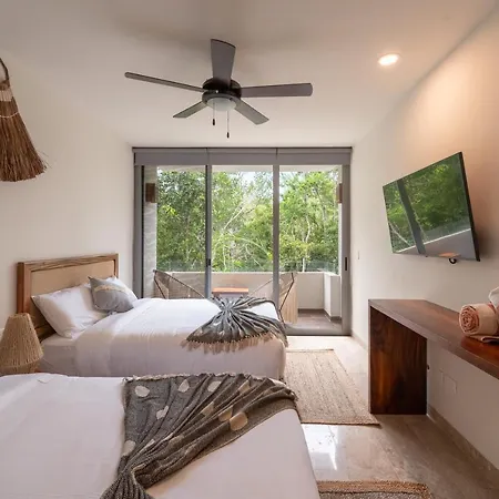 Apartment Nhoa 208a Lux 2br Jungle View In Aldea Zama *