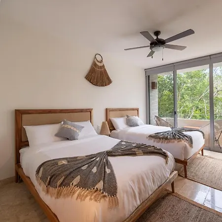 Nhoa 208a Lux 2br Jungle View In Aldea Zama Tulum