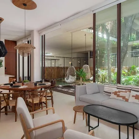 Apartment Lujoso 3 Hab/3 Banos Alberca Privada Aldea Zama