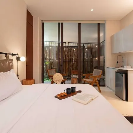 Lujoso 3 Hab/3 Banos Alberca Privada Aldea Zama Apartment *