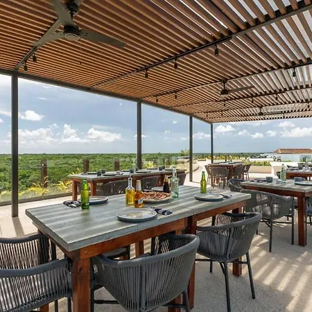 Warm Loft With Incredible Garden View 014 By Sandy Powerful * Tulum