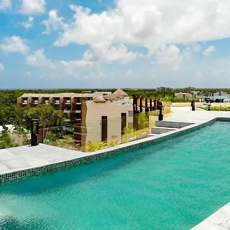 Apartment Warm Loft With Incredible Garden View 014 By Sandy Powerful Tulum