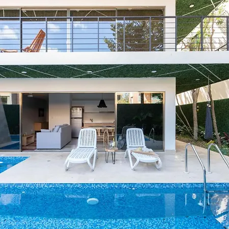 Luxury Apt/aldea Zama/pool View 50mbps Internet Tulum