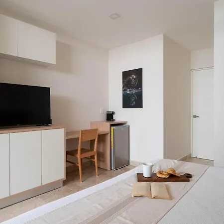 Apartment Luxury Apt/aldea Zama/pool View 50mbps Internet
