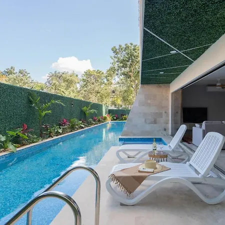 Apartment Luxury Apt/aldea Zama/pool View 50mbps Internet Tulum