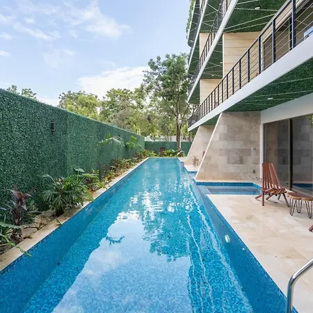 Apartment Luxury Apt/aldea Zama/pool View 50mbps Internet *