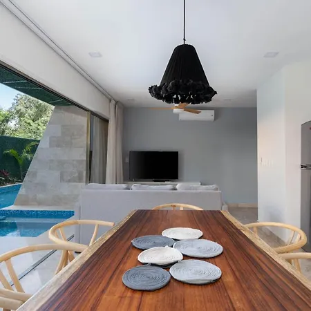 Luxury Apt/aldea Zama/pool View 50mbps Internet * Tulum