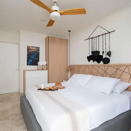 Luxury Apt/aldea Zama/pool View 50mbps Internet * Tulum
