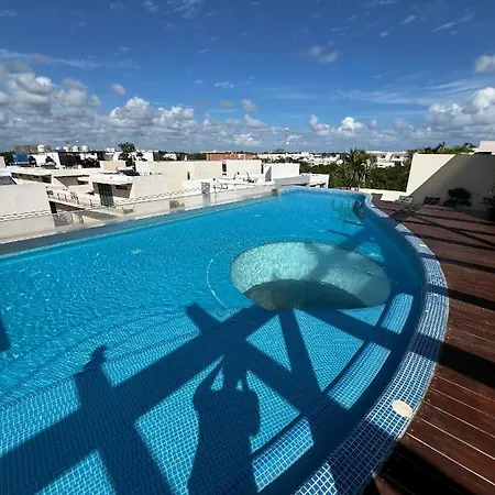 Hermoso Estudio, Alberca Privada Y Gym Apartment *
