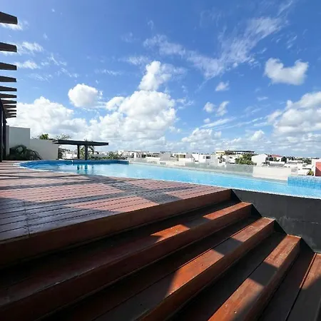 Apartment Hermoso Estudio, Alberca Privada Y Gym