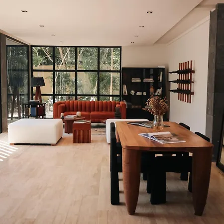 Apartment Art House Gym-pool-rest Tulum