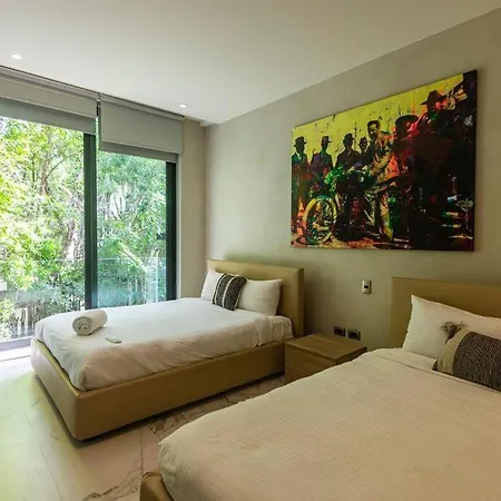 *cozy P/poo 3br, 10 Min Beach Tulum*