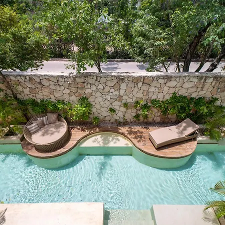 Enchanting In Aldea Zama, Private Terrace With Plunge Pool, Shared Swimming Pool Apartment Tulum