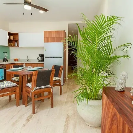 Comodo Departamento -1 En Tulum