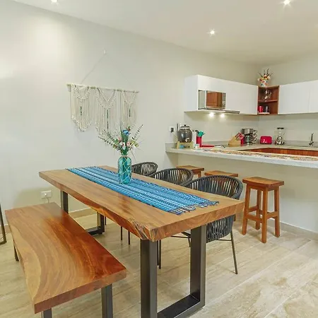 Genial Departamento Con Alberca Privada En Apartment Tulum