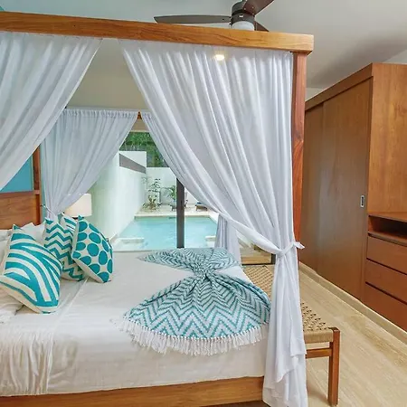 Genial Departamento Con Alberca Privada En * Tulum