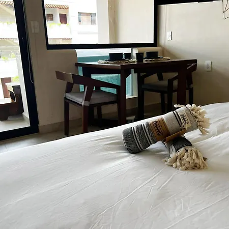 Hermoso Estudio, Alberca Privada Y Gym Apartment *
