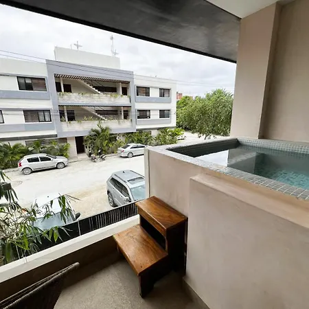 Apartment Hermoso Estudio, Alberca Privada Y Gym