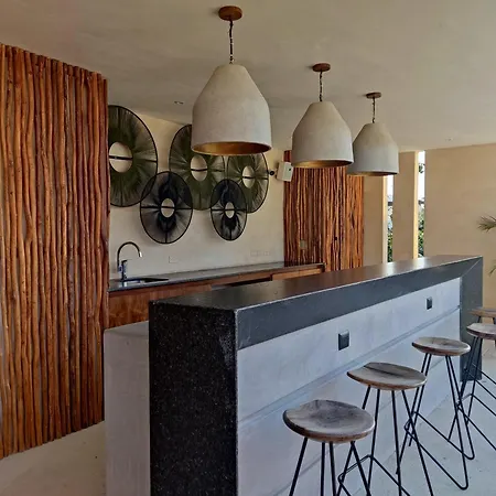 Premium In 2 Bedrooms Roof Pool - Aldea Zama Apartment *