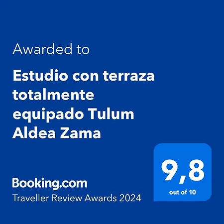 Nuevo Estudio Con Terraza Totalmente Equipado Aldea Zama Apartment *