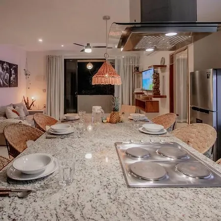 Ph1 Veleta W Private Rooftop Pool Wifi 200 Mbps Apartment Tulum