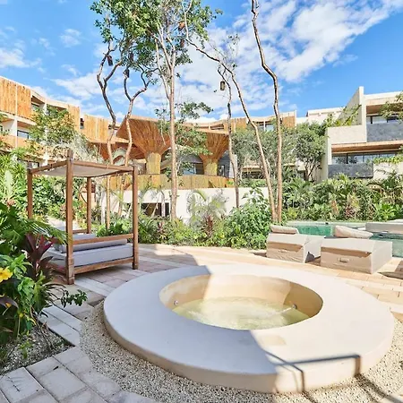 Estudio Con Cocina, Cenote, Spa, Temazcal, Zona De Yoga, Piscina Y Jacuzzi Apartment